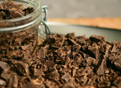 tartes et tartines chocolat concassé